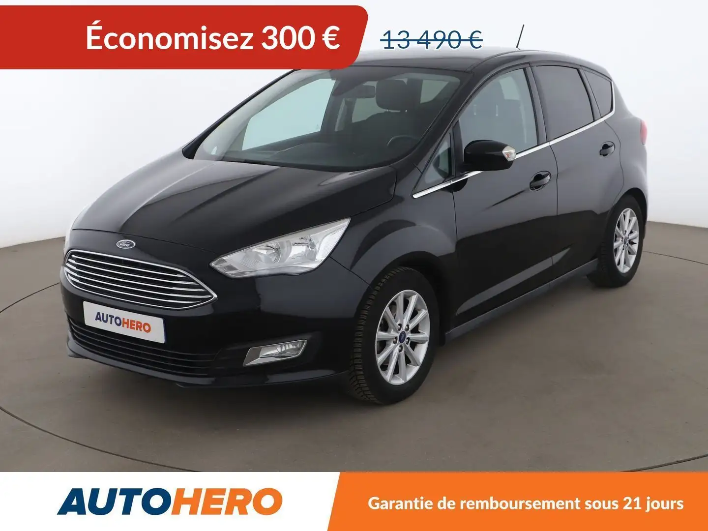Ford C-Max 1.5 TDCi Titanium BV6 Noir - 1