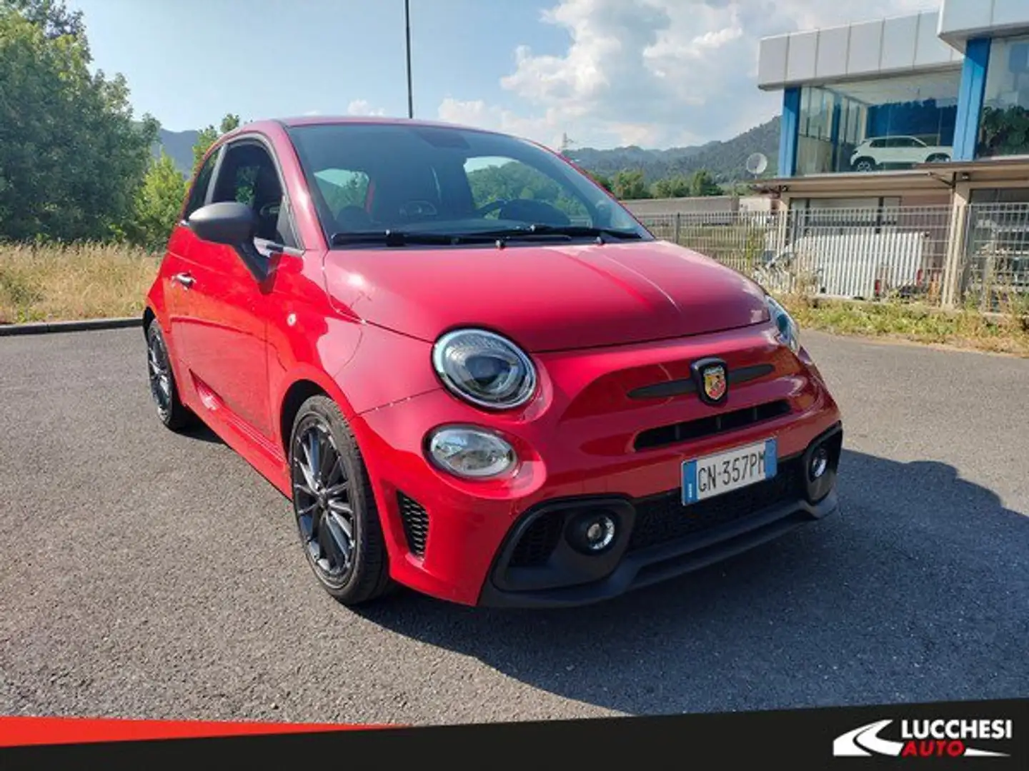 Abarth 595 1.4 Turbo T-Jet 165 CV Rosso - 1