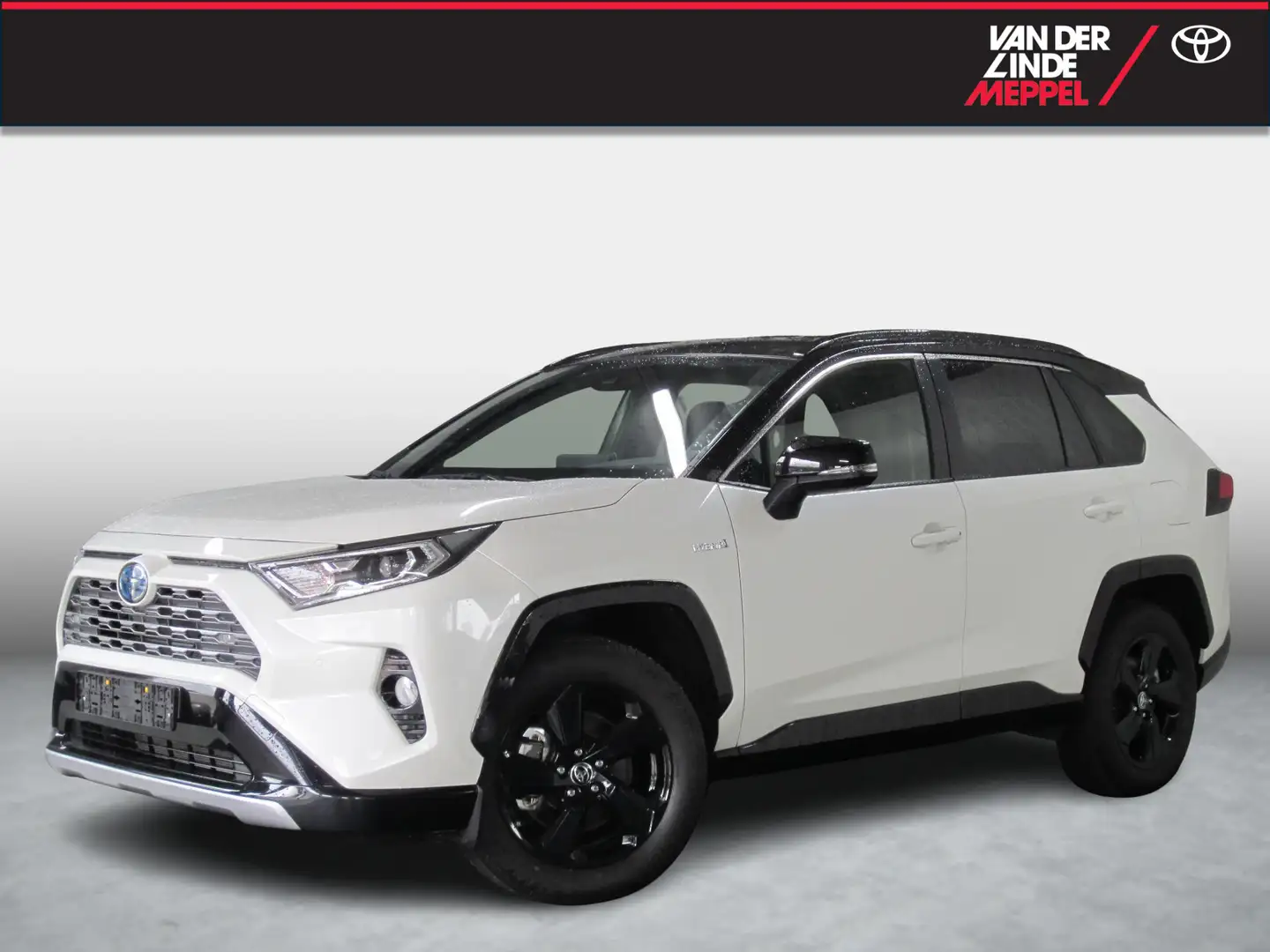 Toyota RAV 4 2.5 Hybrid AWD Bi-Tone 5200Km Camera JBL Weiß - 1