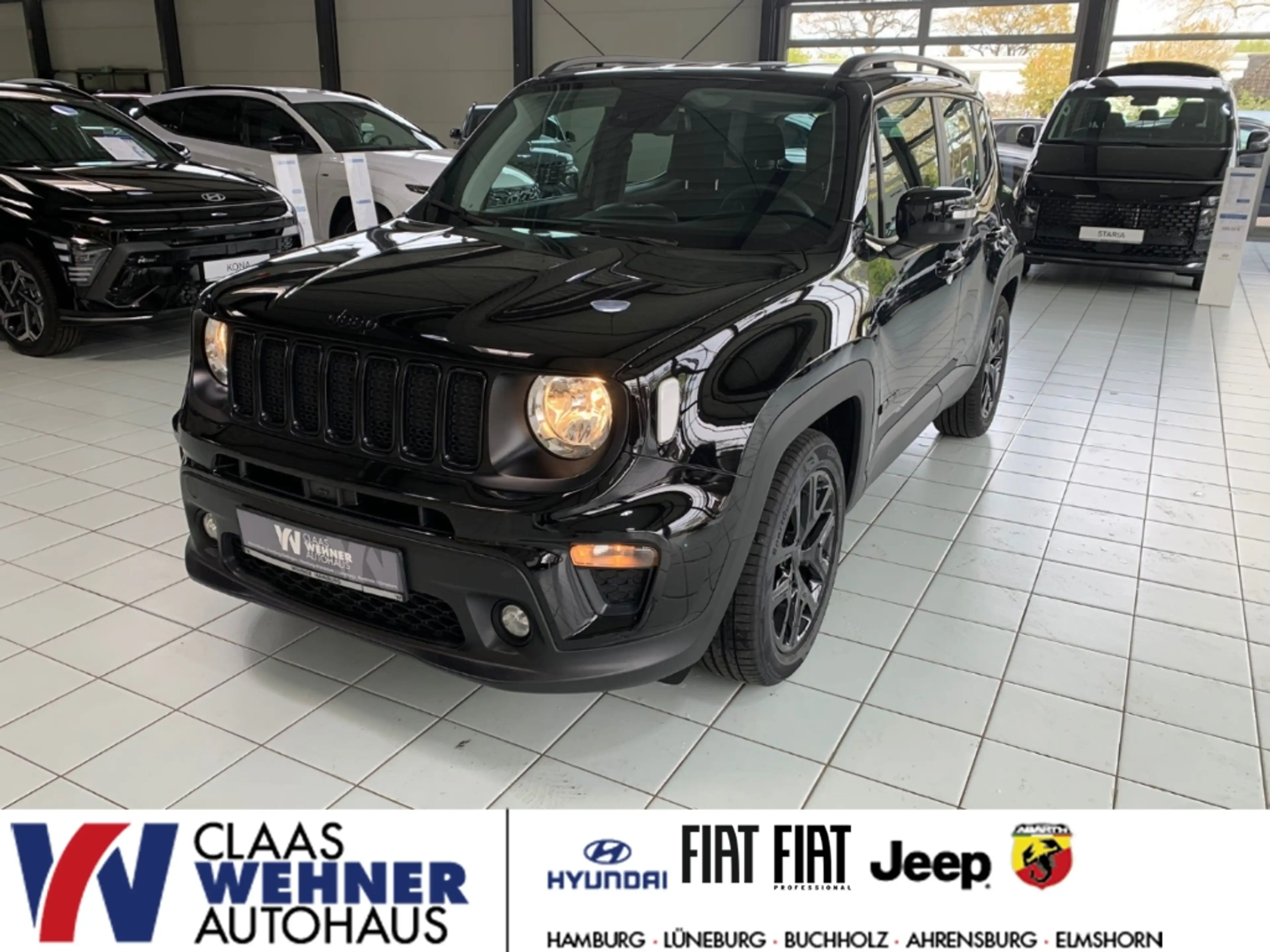 Jeep Renegade Night Eagle BZ Fernlichtass. Verkehrszeichenerk. A