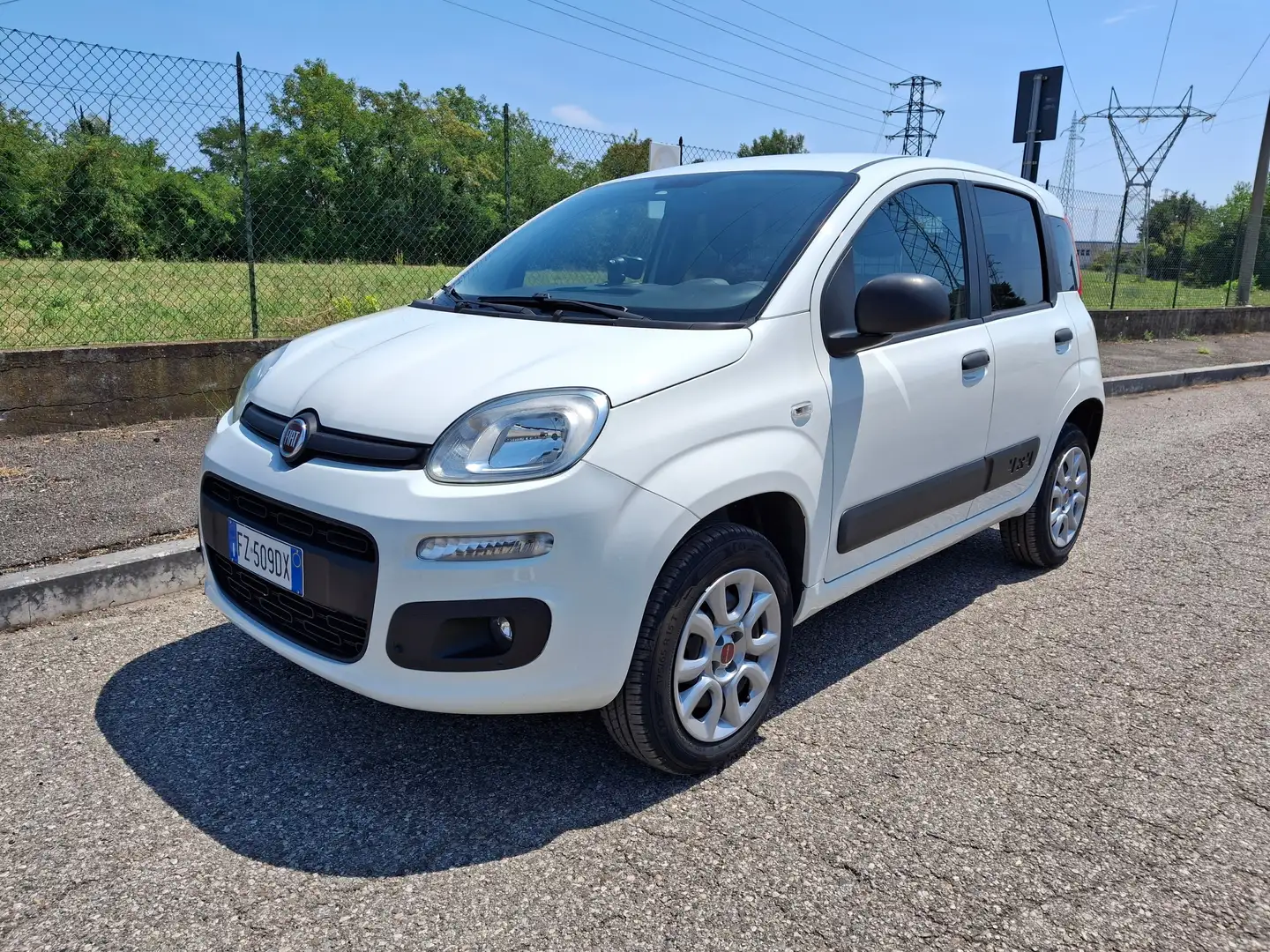 Fiat Panda VAN 85cv 4x4 Benzina con CASSETTIERA Wit - 1