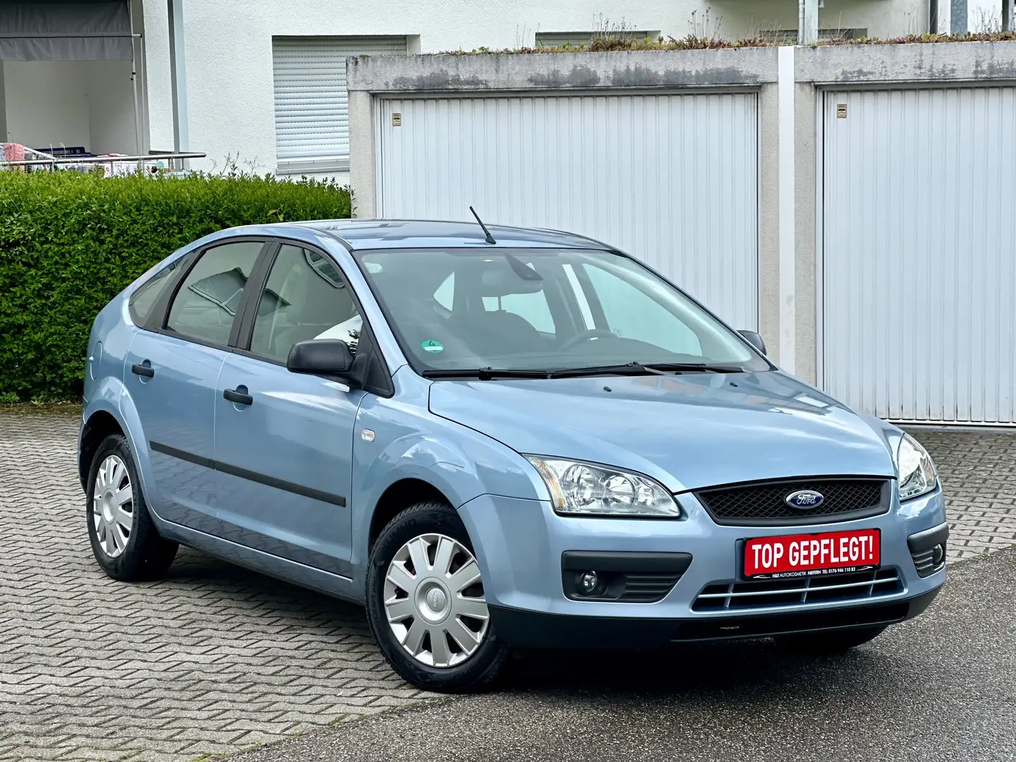 Ford Focus 1.6 -TOP GRPFLEGT-TÜV/AU NEU Blau - 2