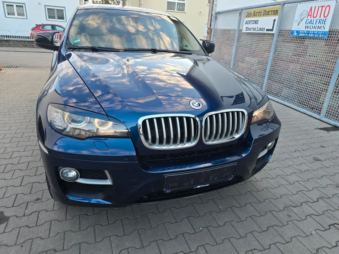 BMW X6 Baureihe X6 xDrive40d Modrá - 2