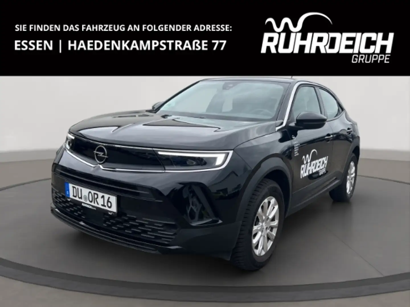 Opel Mokka Enjoy 1.2 Turbo PDC SHZ LHZ CARPLAY KAMERA Schwarz - 1
