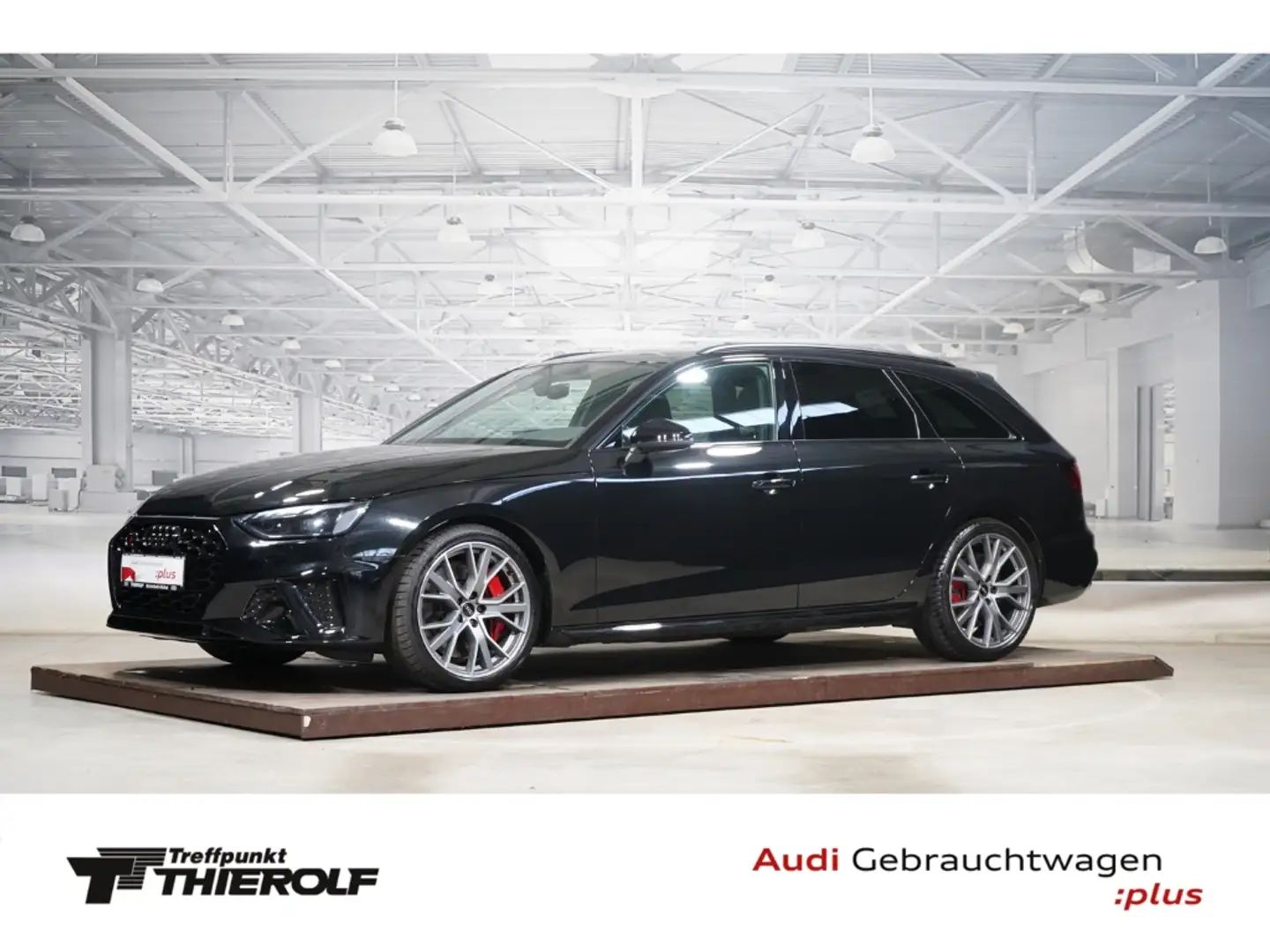 Audi S4 Avant TDI quattro AHK Pano Kamera 19 Zoll MATRI Černá - 1
