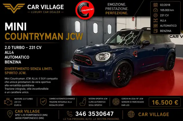 MINI John Cooper Works Countryman Mini 2.0 John Cooper Works Hype Countryman ALL4