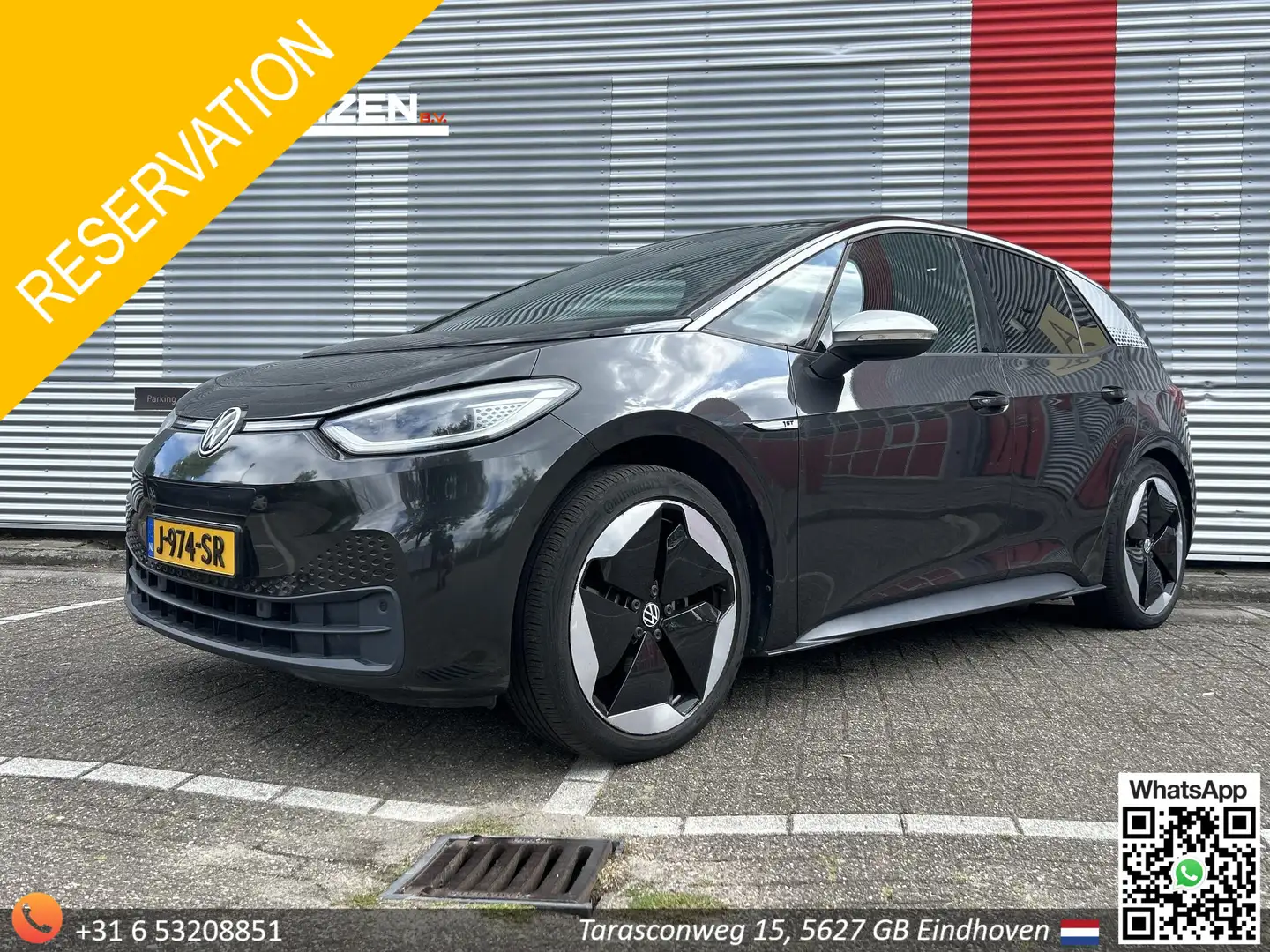 Volkswagen ID.3 First Max 58 kWh | € 10.450,- NETTO! | Pano | Lede Grijs - 1