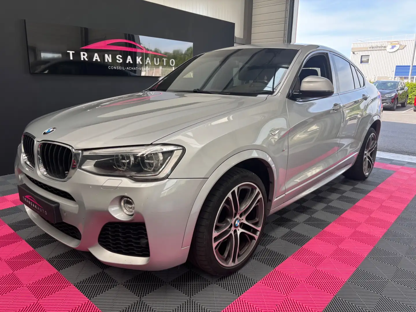 BMW X4 X4 xDrive20d 190ch M Sport A Grau - 1