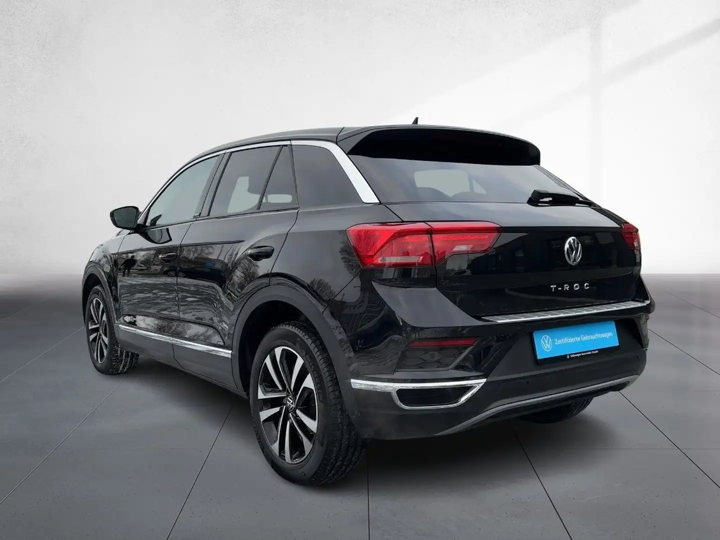 Volkswagen T-Roc United 1.5 TSI DSG NAVI APP PDC PARKLENK Schwarz - 2