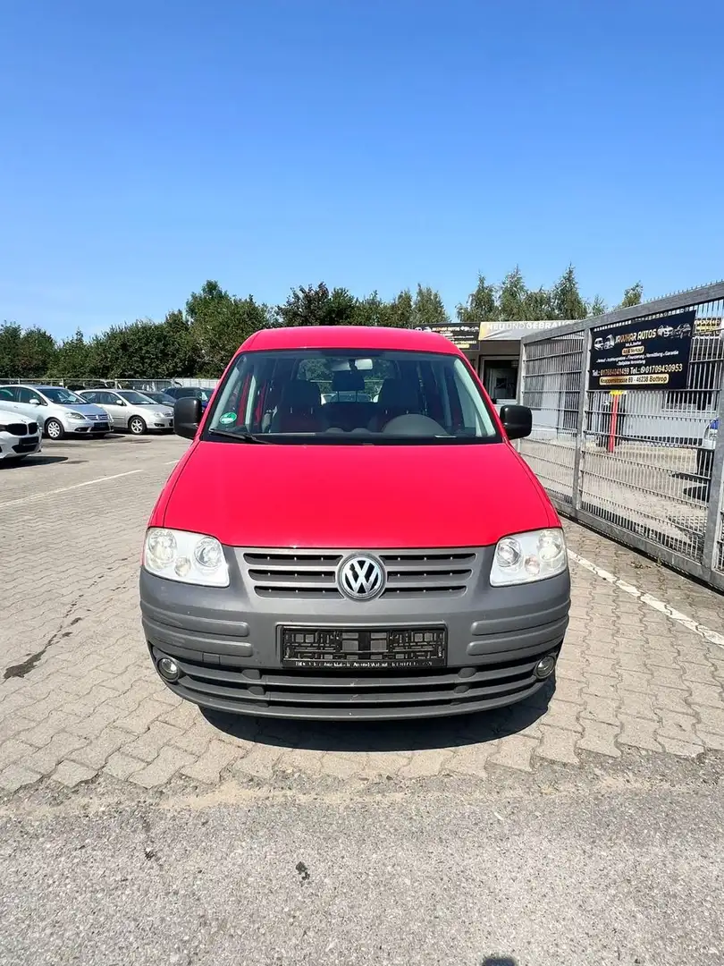 Volkswagen Caddy Life 2.0 EcoFuel 5-Sitzer Familiy Rot - 2