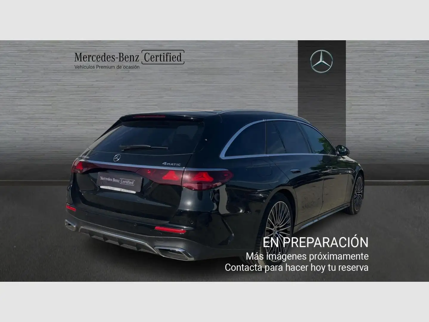 Mercedes-Benz E 300 de con tecn. híbrida EQ Estate Negro - 2