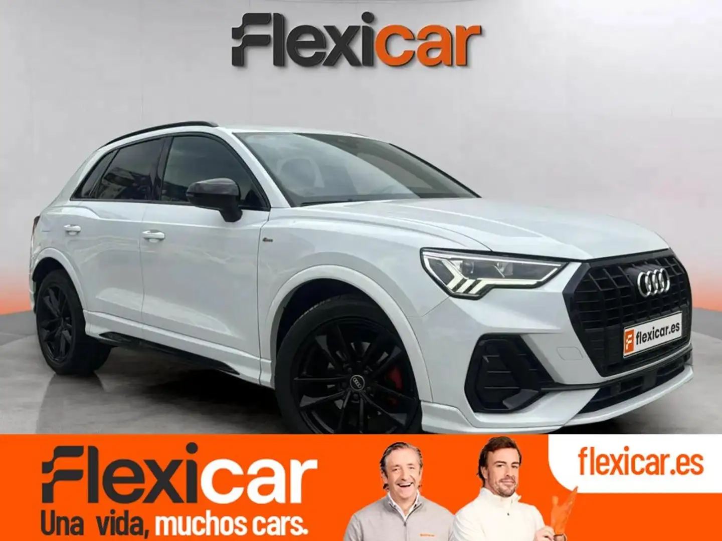 Audi Q3 Black line 35 TDI 110kW (150CV) S tronic Blanc - 1