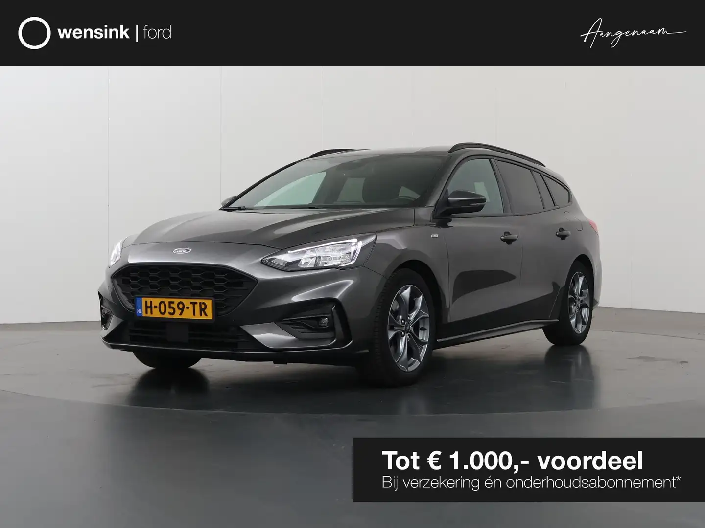 Ford Focus Wagon 1.0 EcoBoost ST Line Business | Trekhaak | W Gris - 1