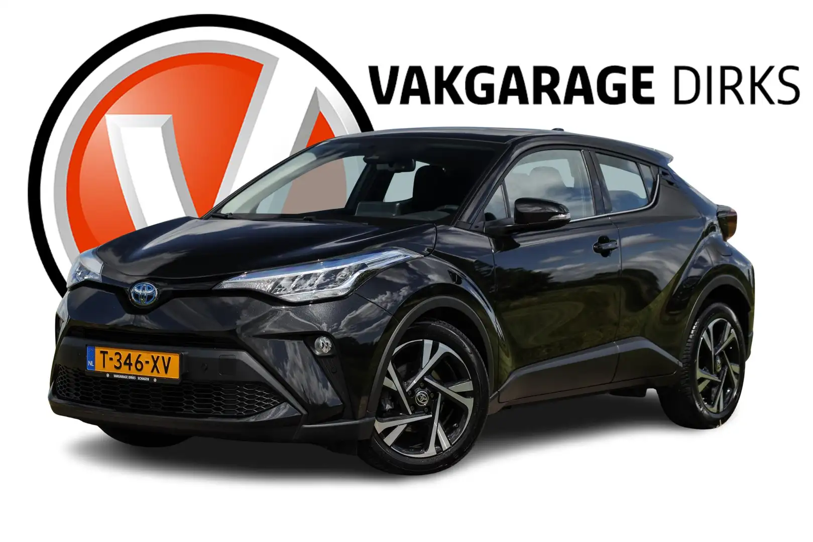 Toyota C-HR 1.8 Hybrid Dynamic ✅ Dodehoek ✅ LED ✅ Camera Black - 1