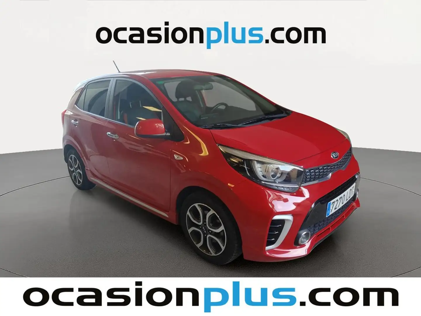 Kia Picanto 1.0 CVVT Eco-Dynamics GT Line Rojo - 2