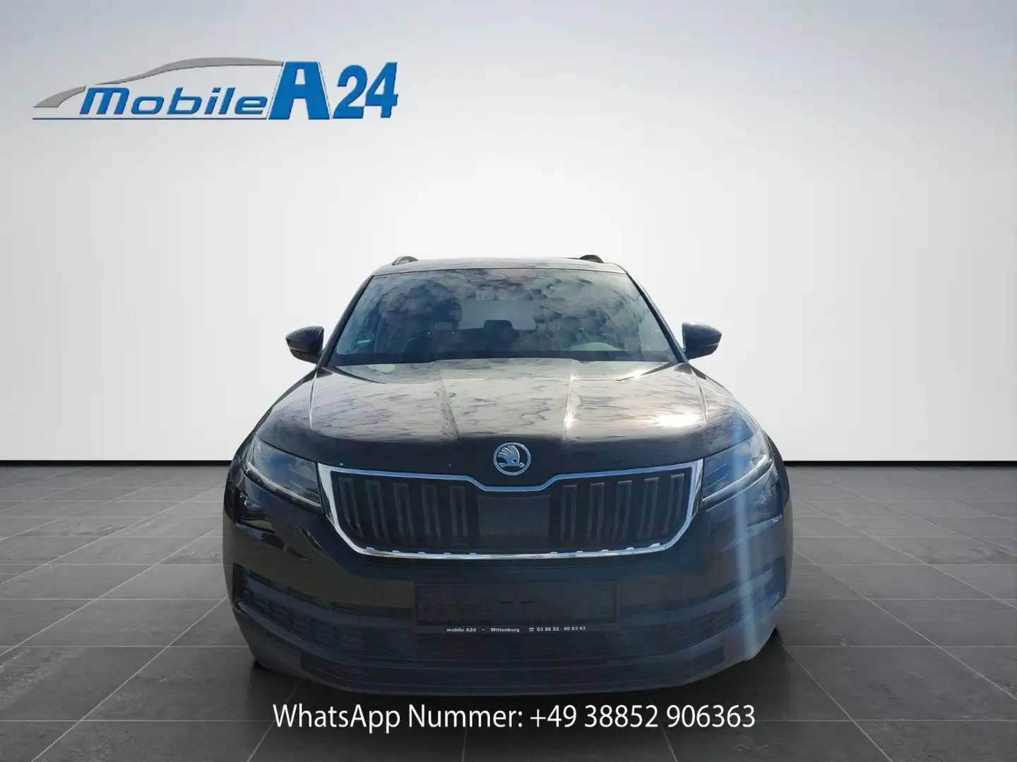 Skoda Kodiaq 2.0 TDI 4x4 SOLEIL ACC LED LEDER 2.HAND Schwarz - 2