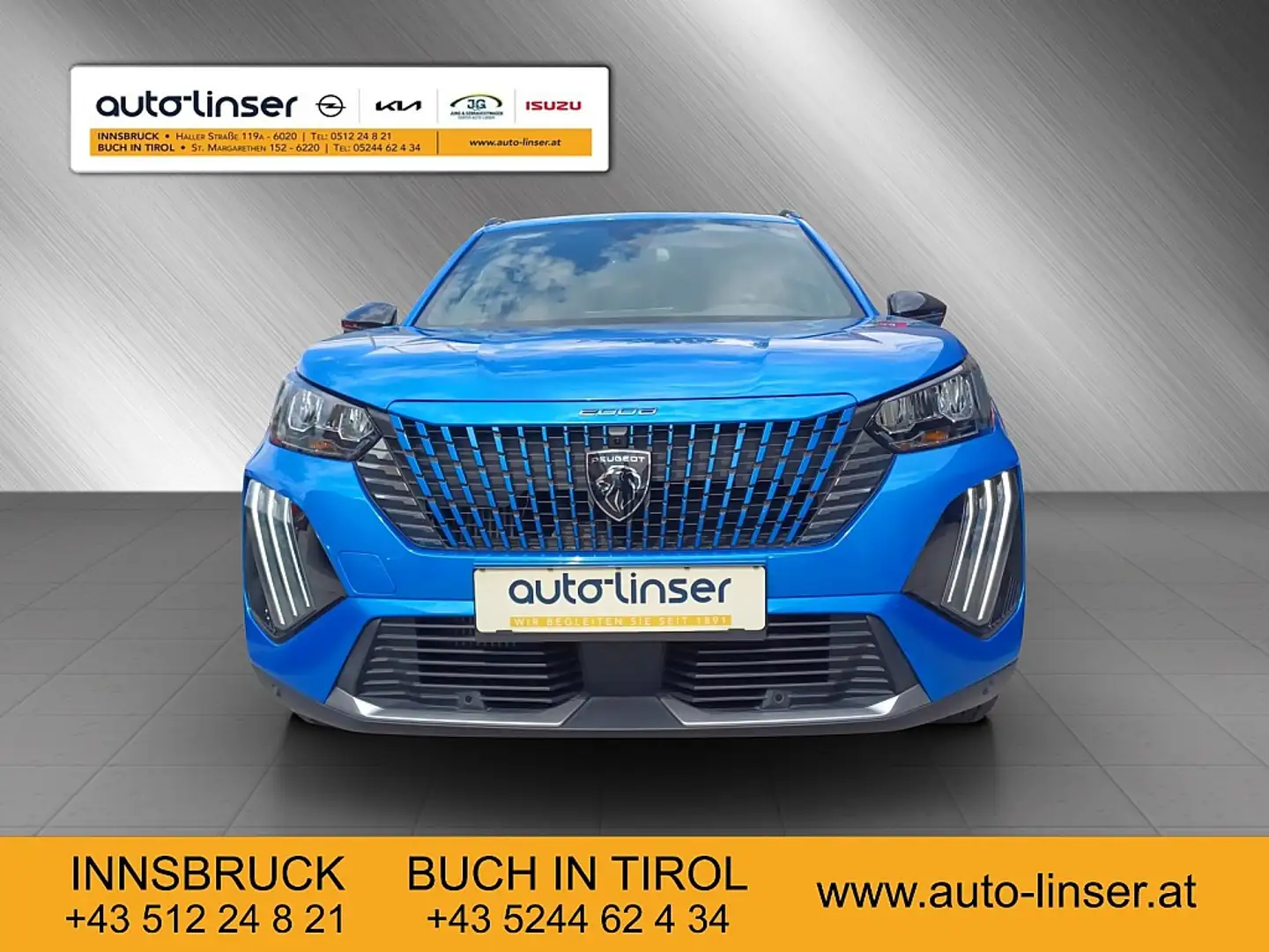 Peugeot 2008 PureTech 100 S&S Allure 6-Gang-Manuell Blau - 2