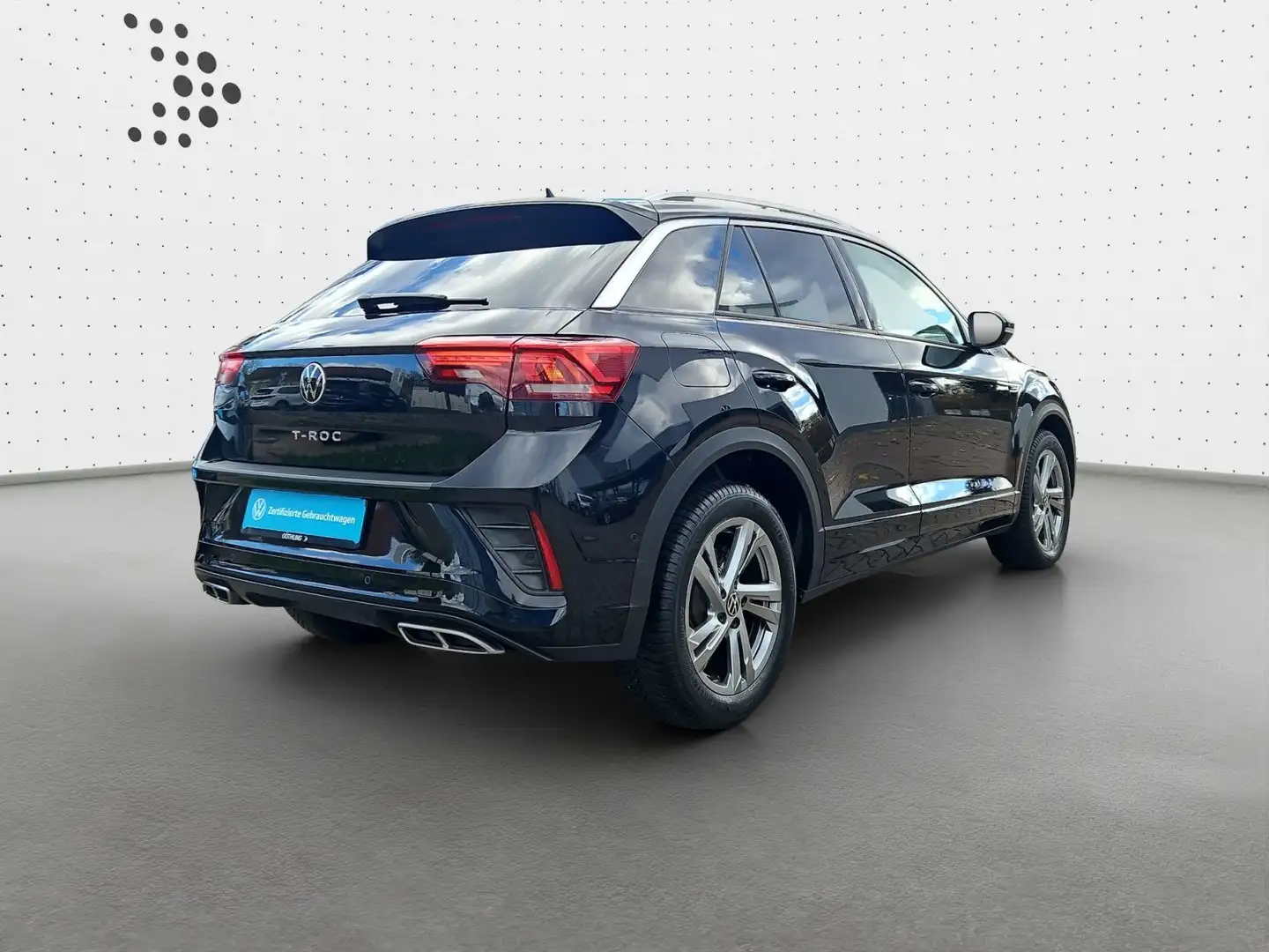 Volkswagen T-Roc T-ROC R-Line 110PS 6-G.HS*LED+*NAVI*SHZ*RF-Kamer Schwarz - 2