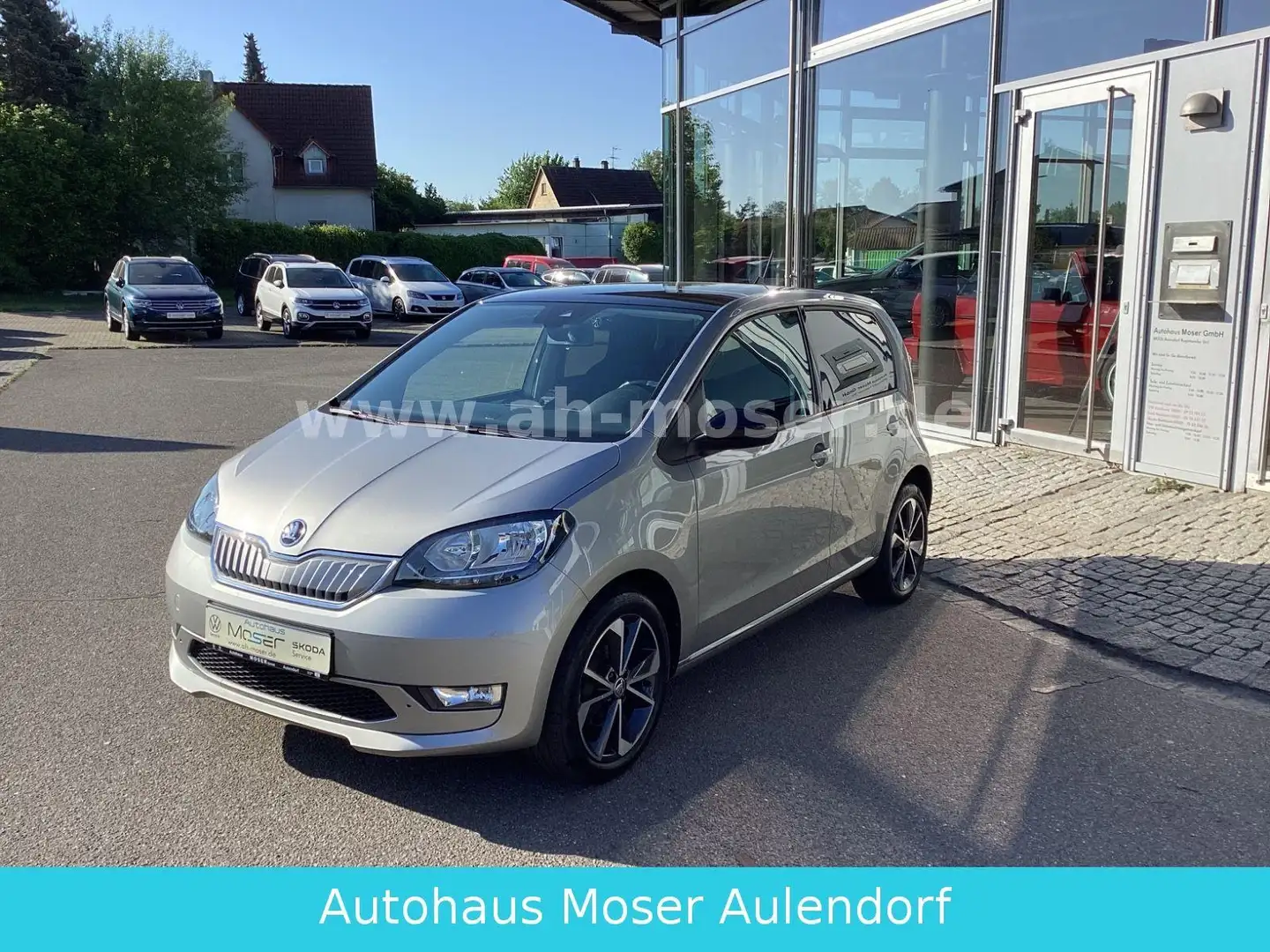 Skoda Citigo e iV Best/CSS/DSG/SH/DAB/4TÜREN Argent - 1