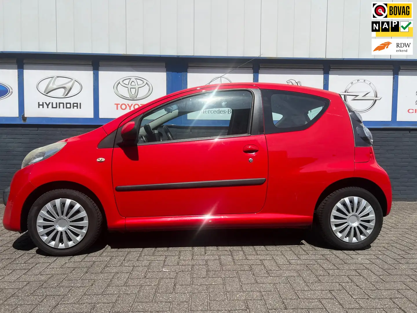 Citroen C1 1.0-12V Séduction airco 2008 132000km 2995eu Rood - 1