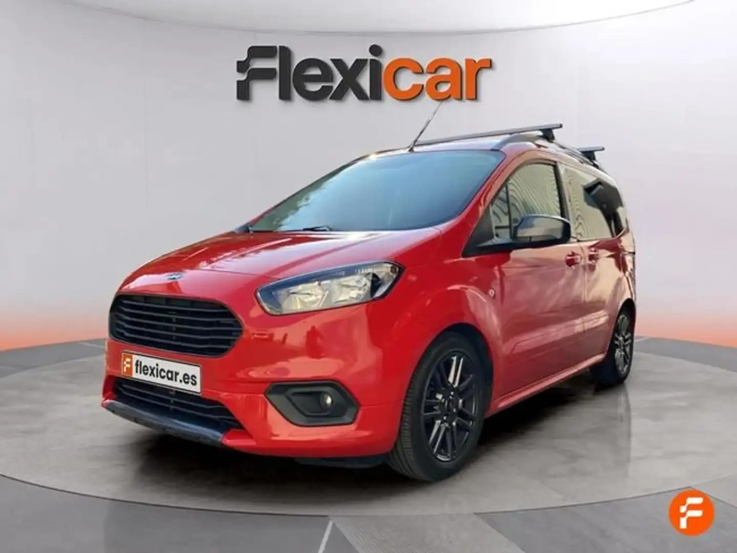 Ford Tourneo Courier 1.0 Ecoboost Ambiente Rojo - 2