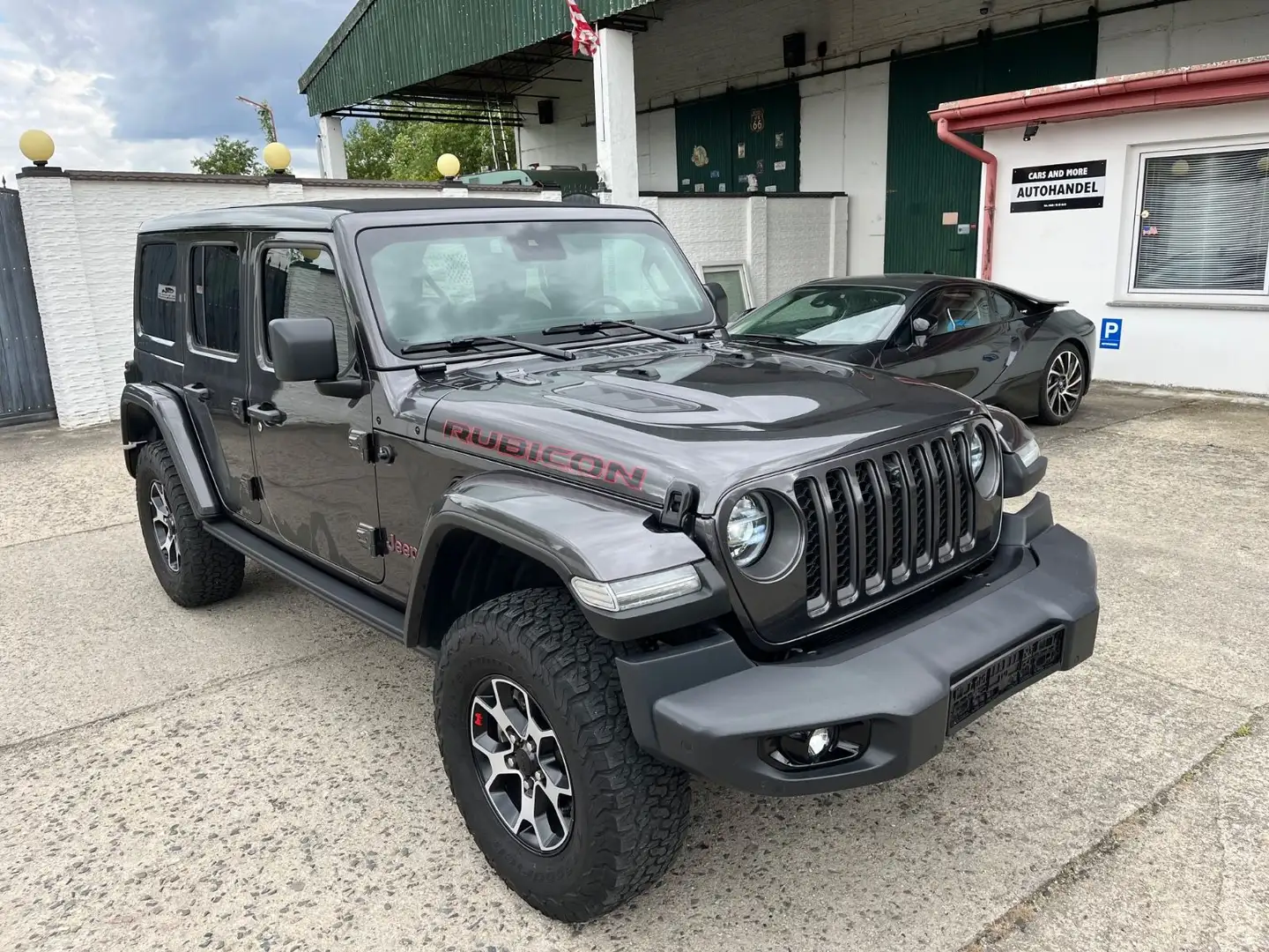 Jeep Wrangler 3,6 L Rubicon Aut. Sky One ACC Totwink. Gris - 1