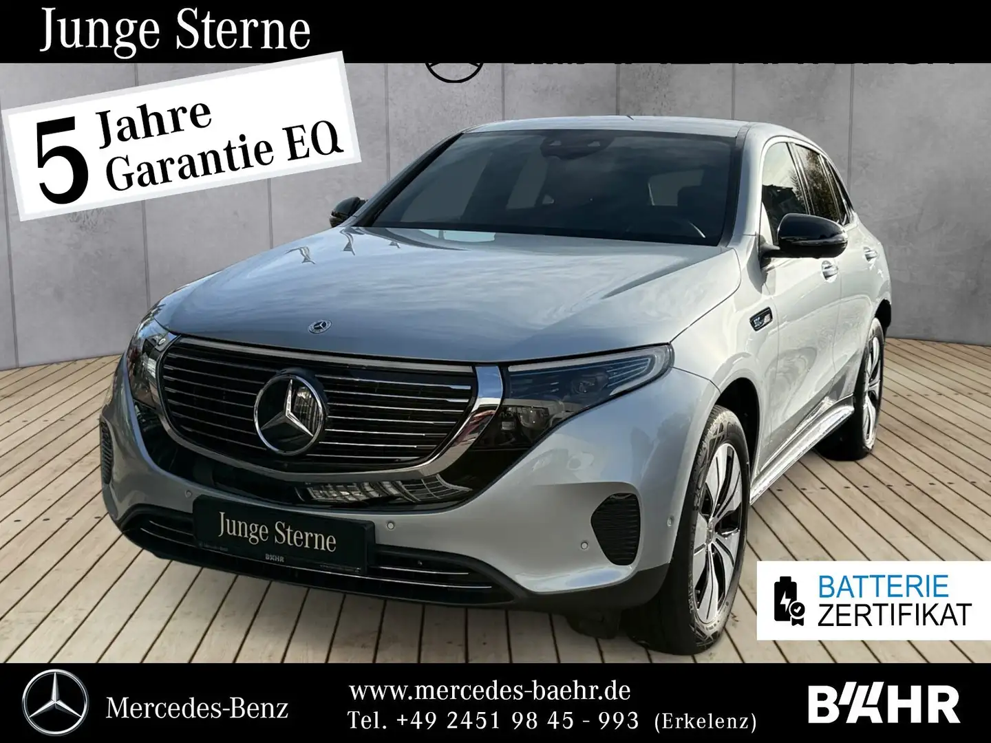 Mercedes-Benz EQC 400 EQC 400 4M MBUX/360°/"Flex-Bonus" - 2.400 Euro! Silber - 1