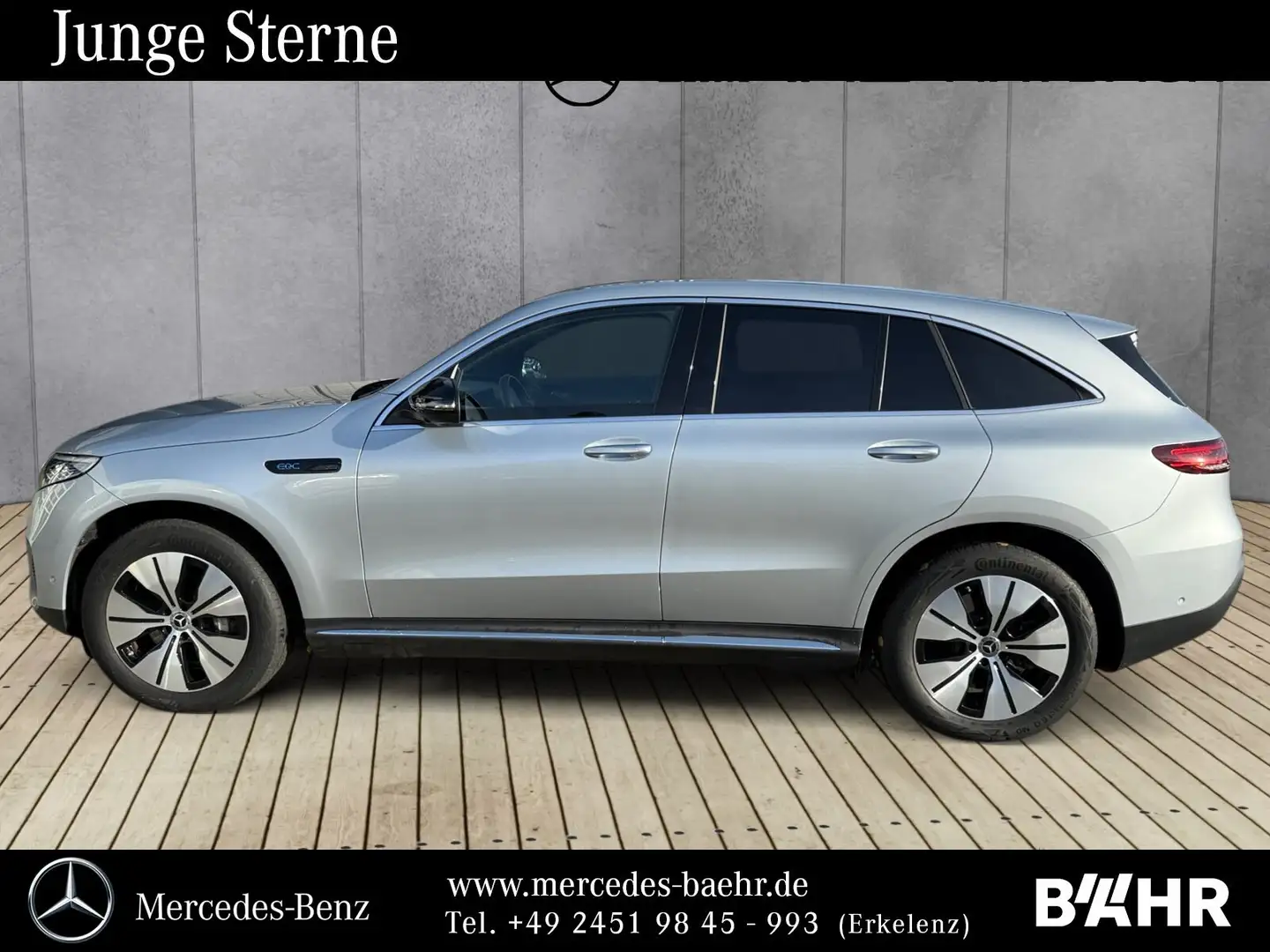 Mercedes-Benz EQC 400 EQC 400 4M MBUX/360°/"Flex-Bonus" - 2.400 Euro! Silber - 2