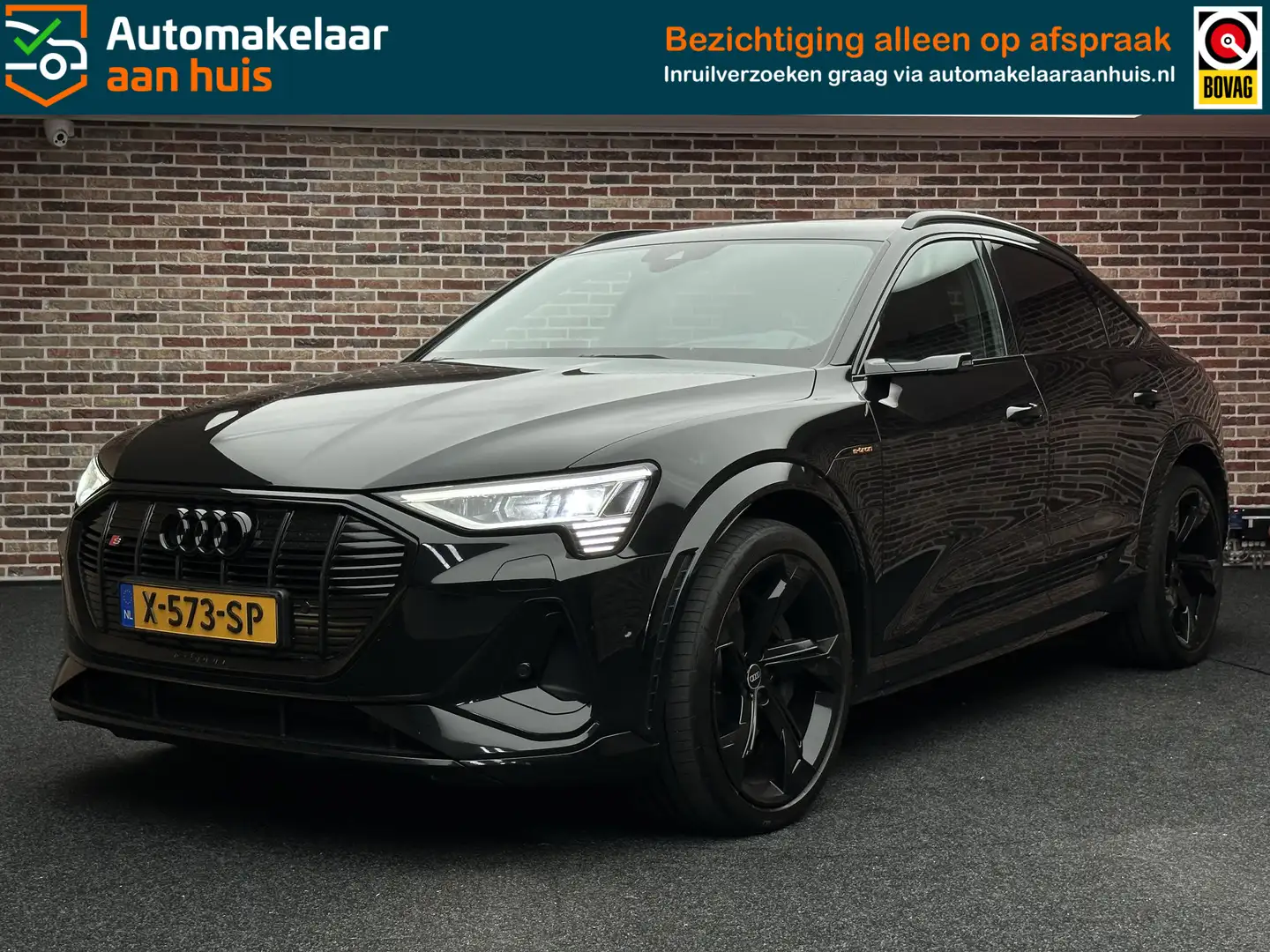 Audi e-tron Sportback S quattro 95 kWh | B&O| Dak| Night visio Чорний - 1