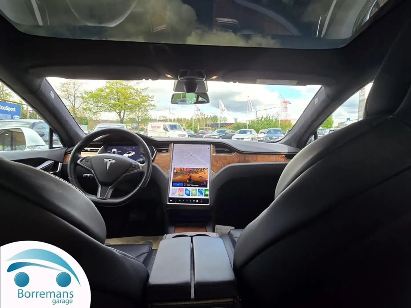 Tesla Model S S 75 kWh FULL OPTION met auto pilot Bílá - 2
