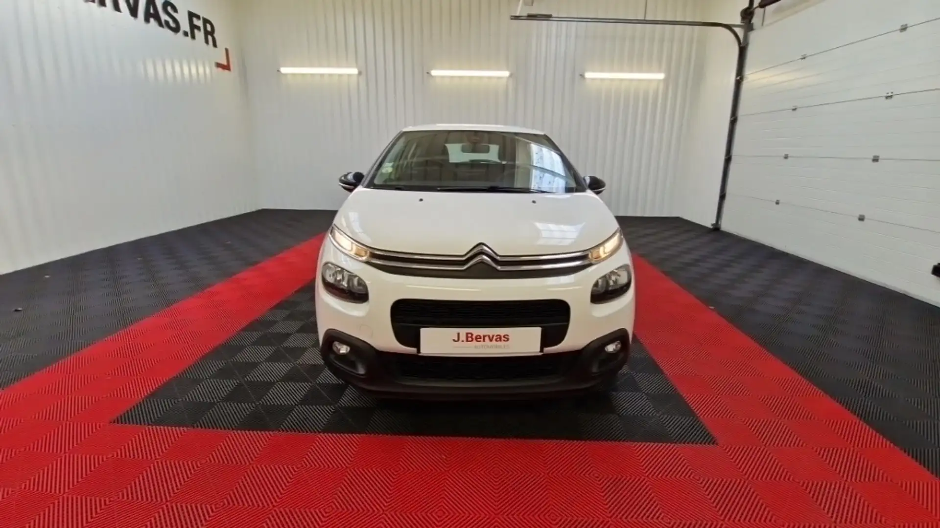 Citroen C3 Société BlueHDi 100 S&S BVM Feel Blanc - 2