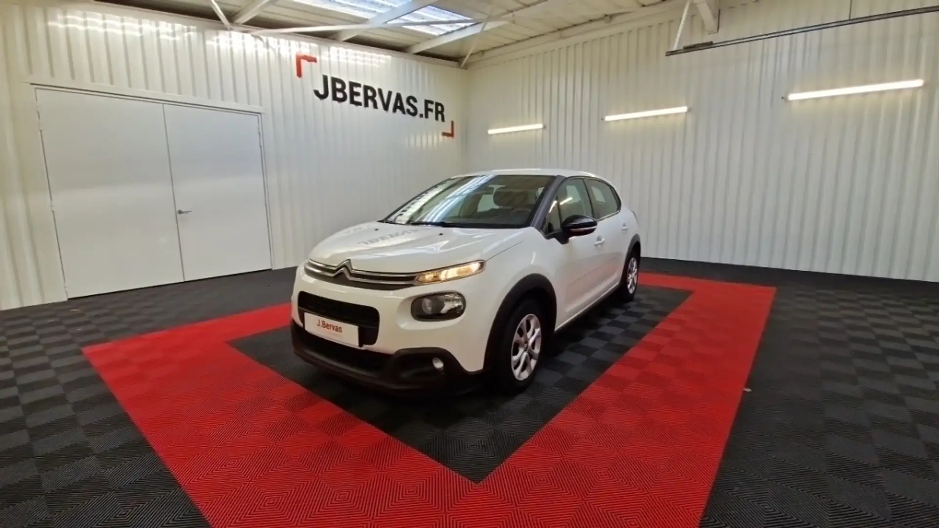 Citroen C3 Société BlueHDi 100 S&S BVM Feel Blanc - 1