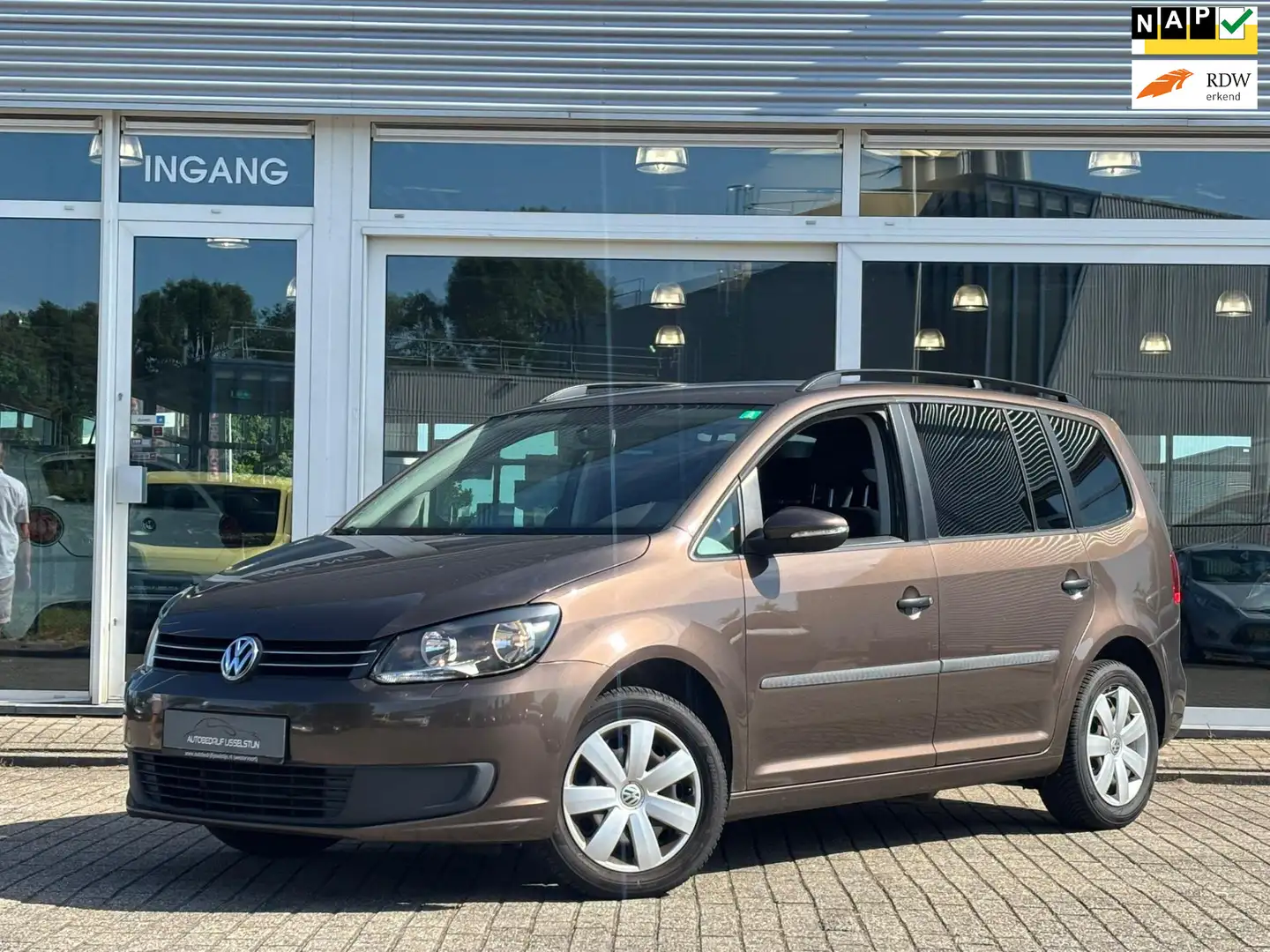 Volkswagen Touran 1.2 TSI 7 Persoons / Airco / Pdc / Stoelverw. Brun - 1