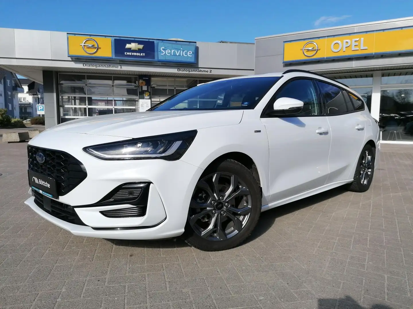 Ford Focus ST-Line 1.0 EcoBoost Allw/LED/Navi/Shz/180°Kamera/ Weiß - 2