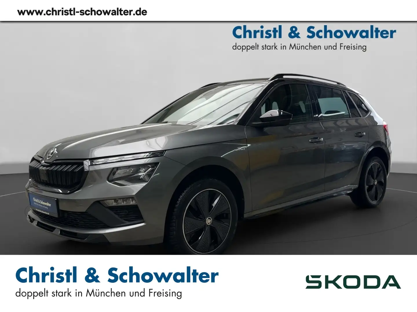 Skoda Kamiq 1.0TSI PANO NAVI LED VIRTUAL ACC SHZ Grijs - 1