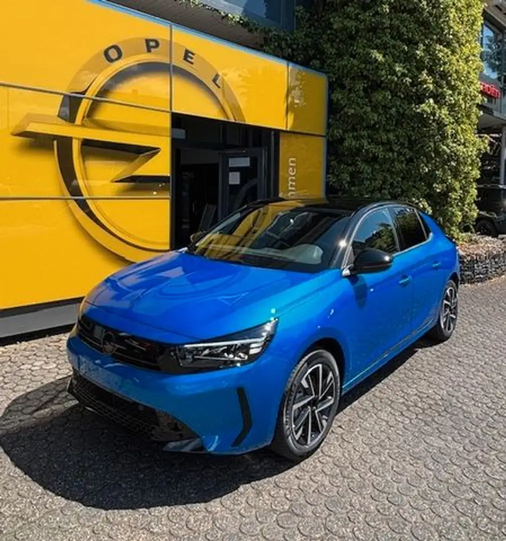 Opel Corsa F YES 101PS Blauw - 1