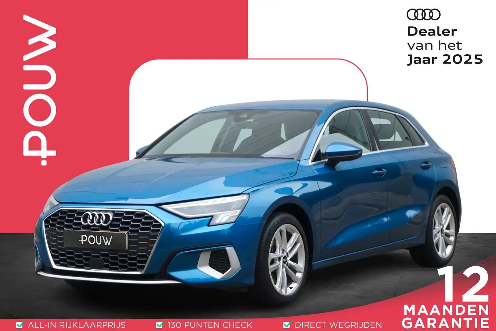 Audi A3 Sportback 35 TFSI 150pk CoD Advanced Edition | Sma Bleu - 1