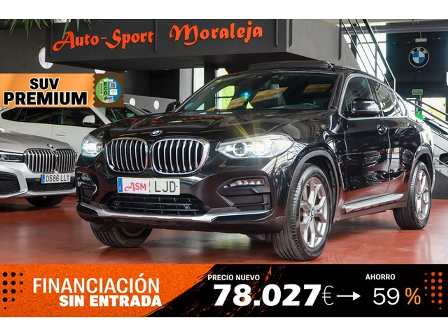 BMW X4 xDrive 20dA Schwarz - 1