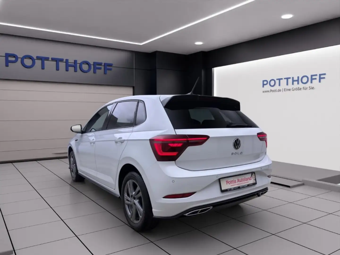 Volkswagen Polo 1.0 TSI DSG R-LINE KAMERA KLIMA SHZG PDC Weiß - 2