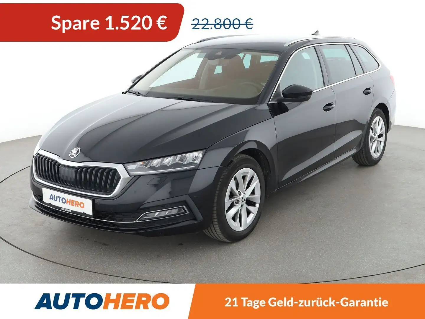 Skoda Octavia 2.0 TDI First Edition Aut.*NAVI*CAM*LED*ACC*SHZ* Noir - 1