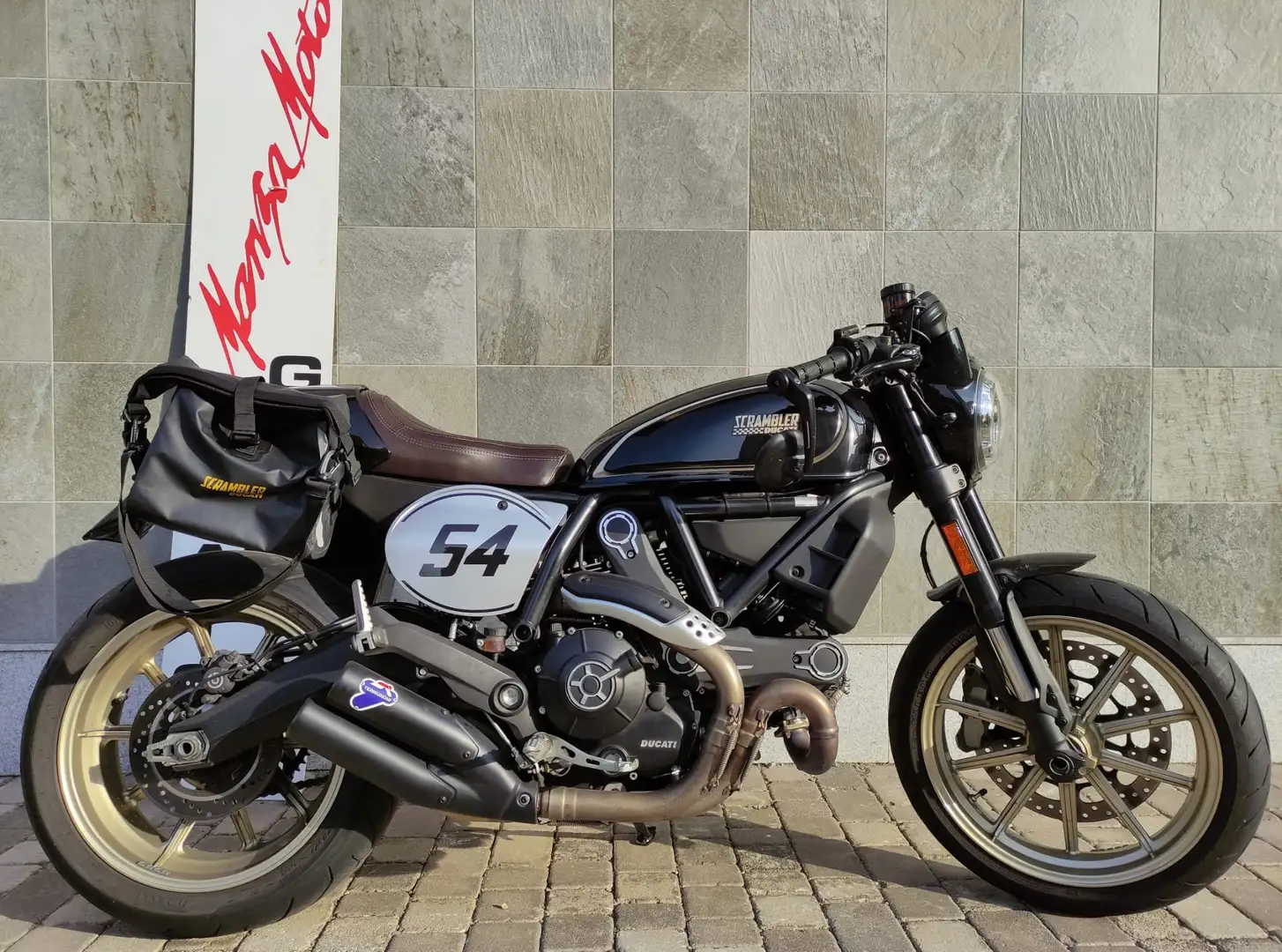 Ducati Scrambler 800 cafe racer Noir - 2