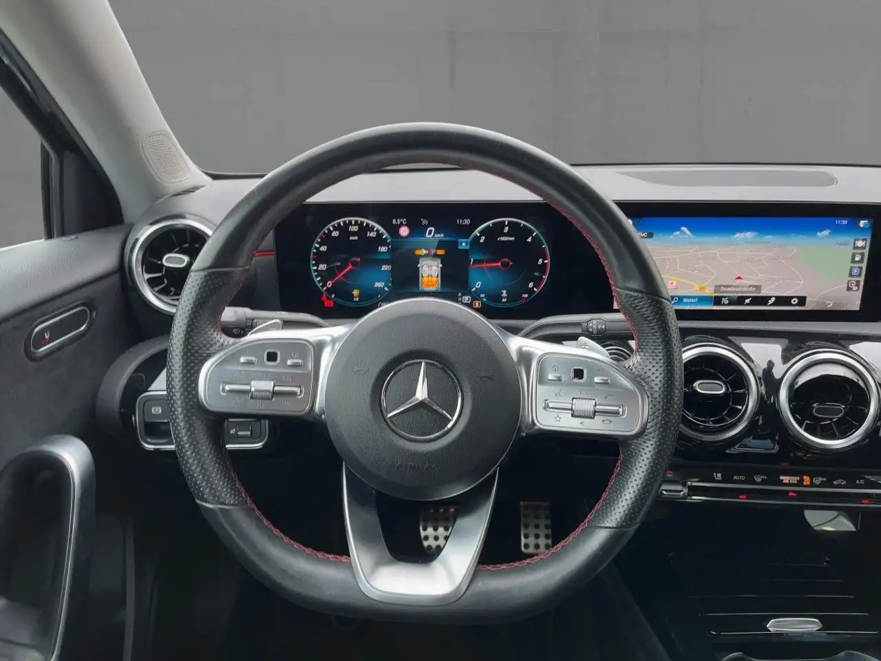 Mercedes-Benz A-Class d 4M AMG MULTIBEAM+NAV+SHZ+RFK+GRA+AHK+DAB, миниатюра 10