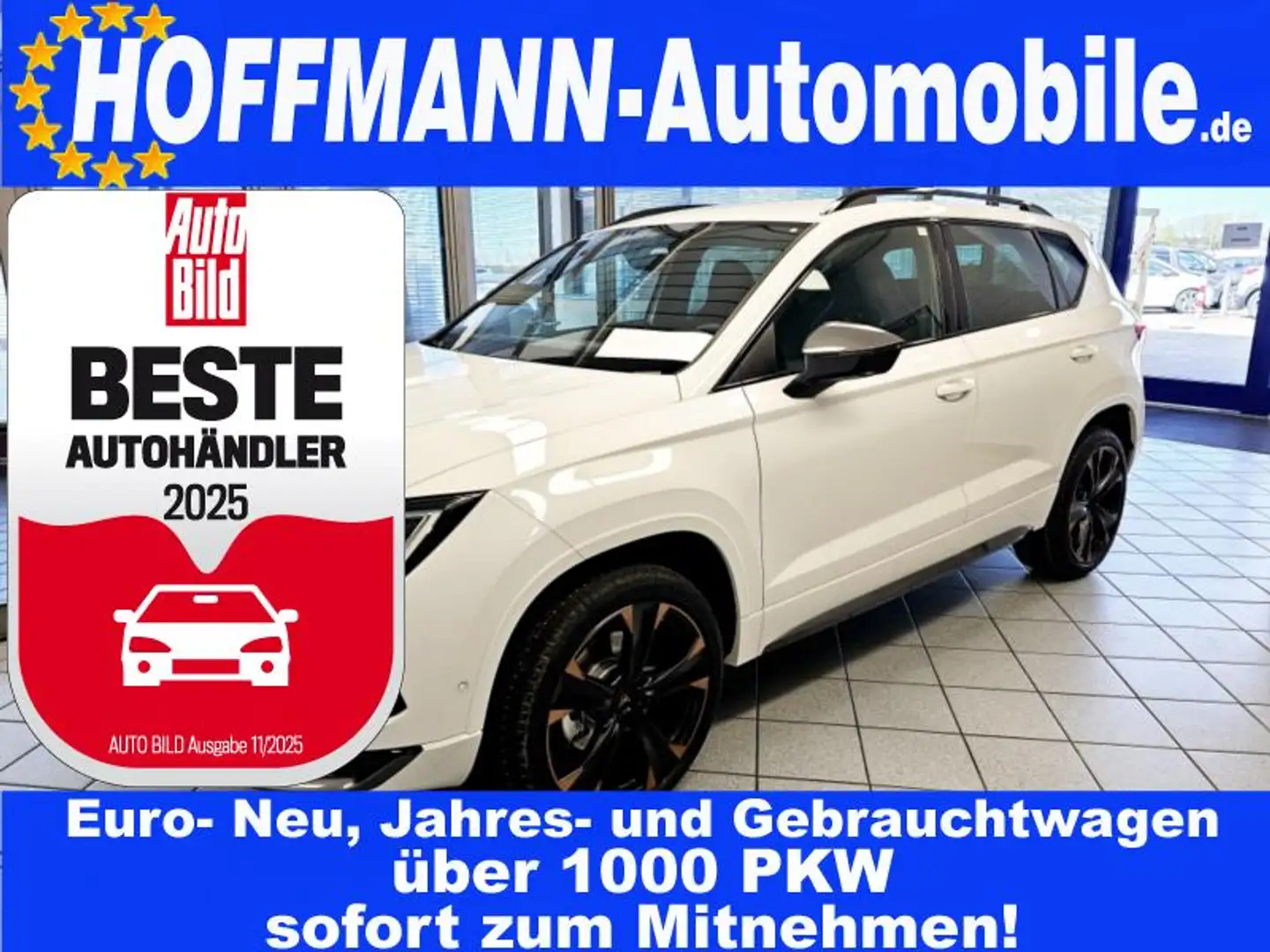 CUPRA Ateca AHK,Voll-LED,Navi,Kamera,elt.Heckklappe Blanc - 1