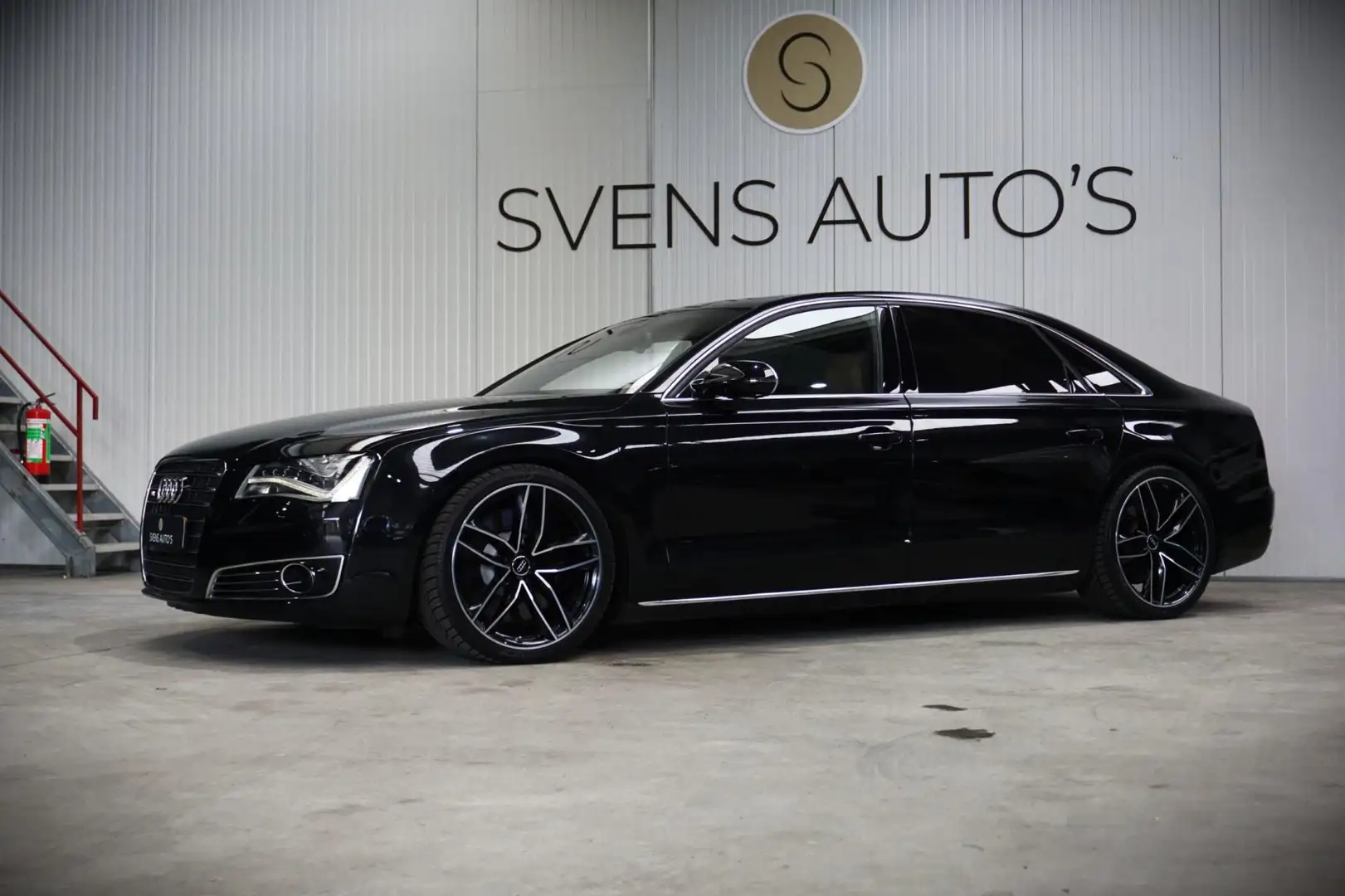 Audi A8 6.3 W12 Quattro Lang Uniek!|Televisie|Koelkast|Com Noir - 2