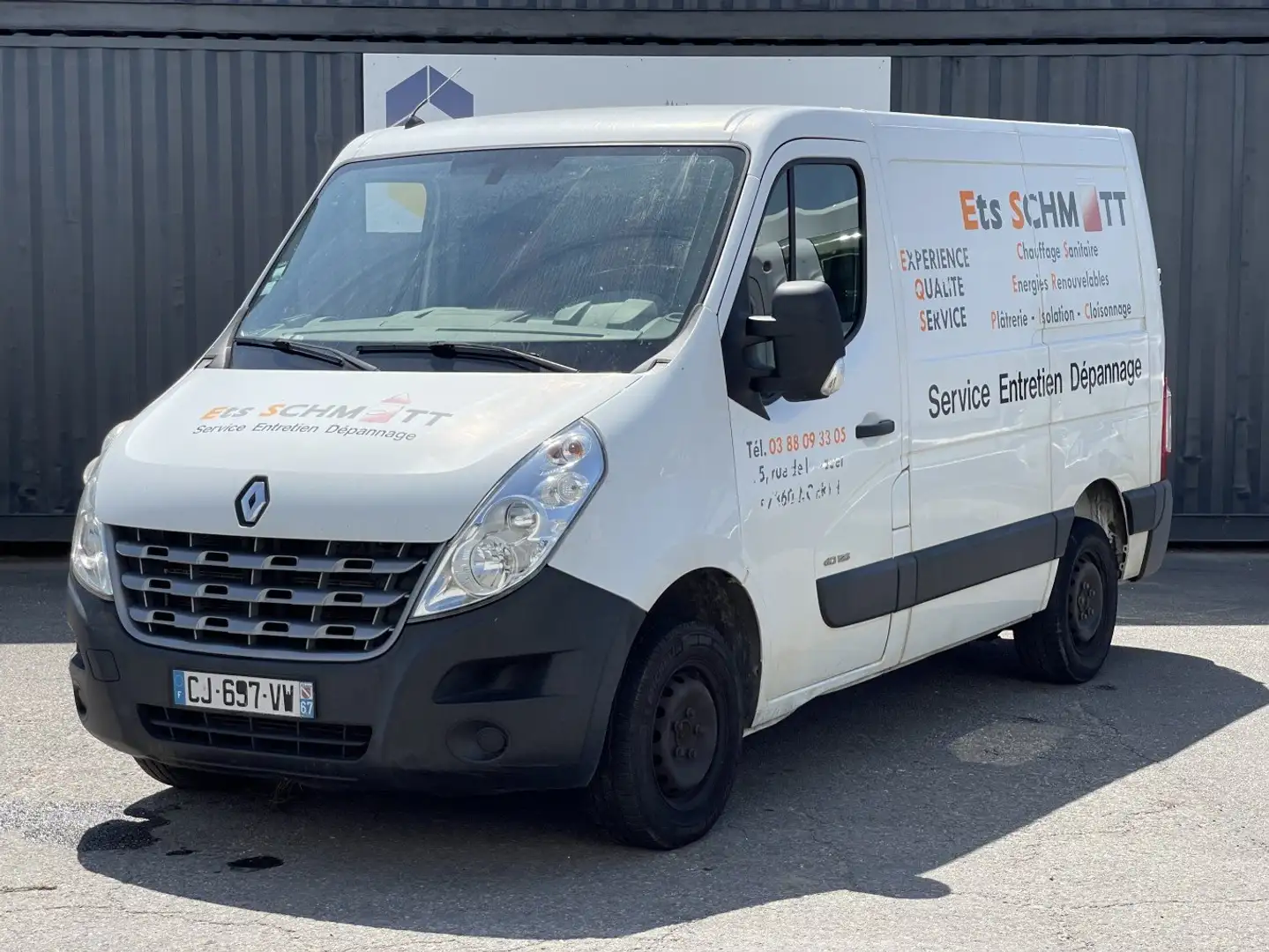 Renault Master MASTER FGN L1H1 3.5t 2.3 dCi 125 Blanc - 1