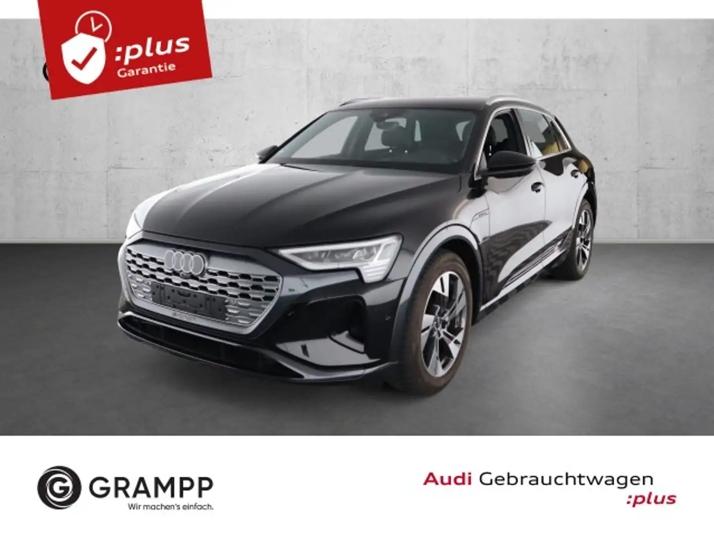 Audi Q8 e-tron 55 Advanced +360°+DIGITAL-MATRIX+CCS++ Schwarz - 1