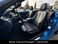 BMW 220 i Aut. Cabrio M Sport * NAVI * 76 TKM * 1HAND Bleu - thumbnail 14