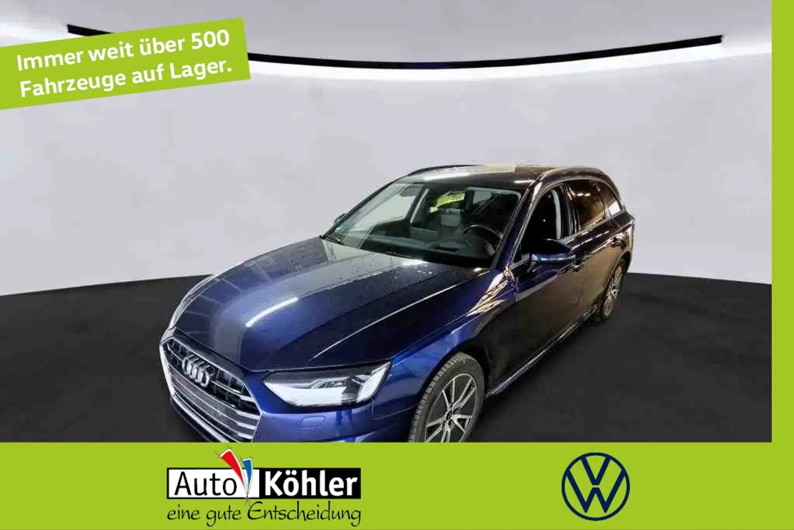 Audi A4 Avant Advanced TDI S-tronic Virt/ACC/HUD/Navi Blau - 1