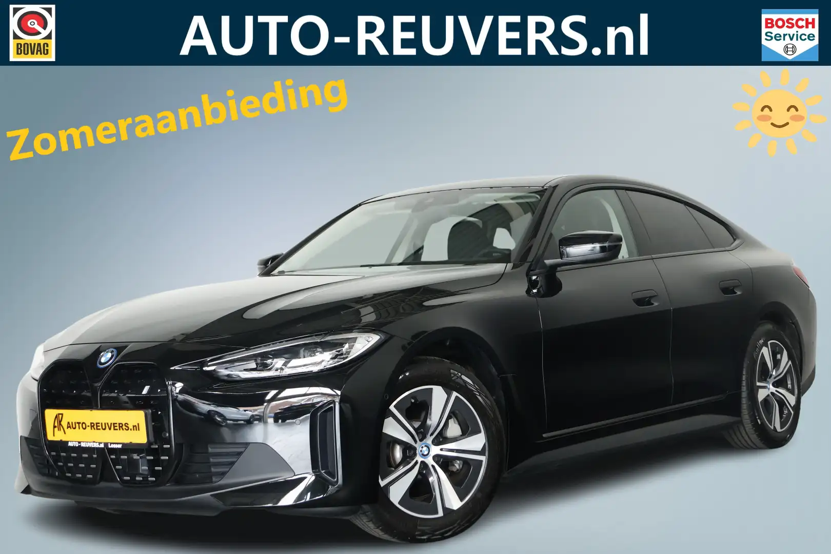 BMW i4 eDrive40 84 kWh / Navigatie / Carplay / LED / Came Zwart - 1