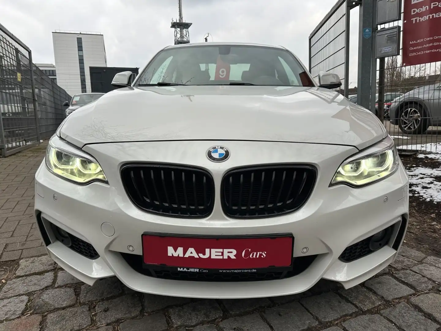 BMW 218 Coupe 218i 136 ch M Sport Blanc - 2